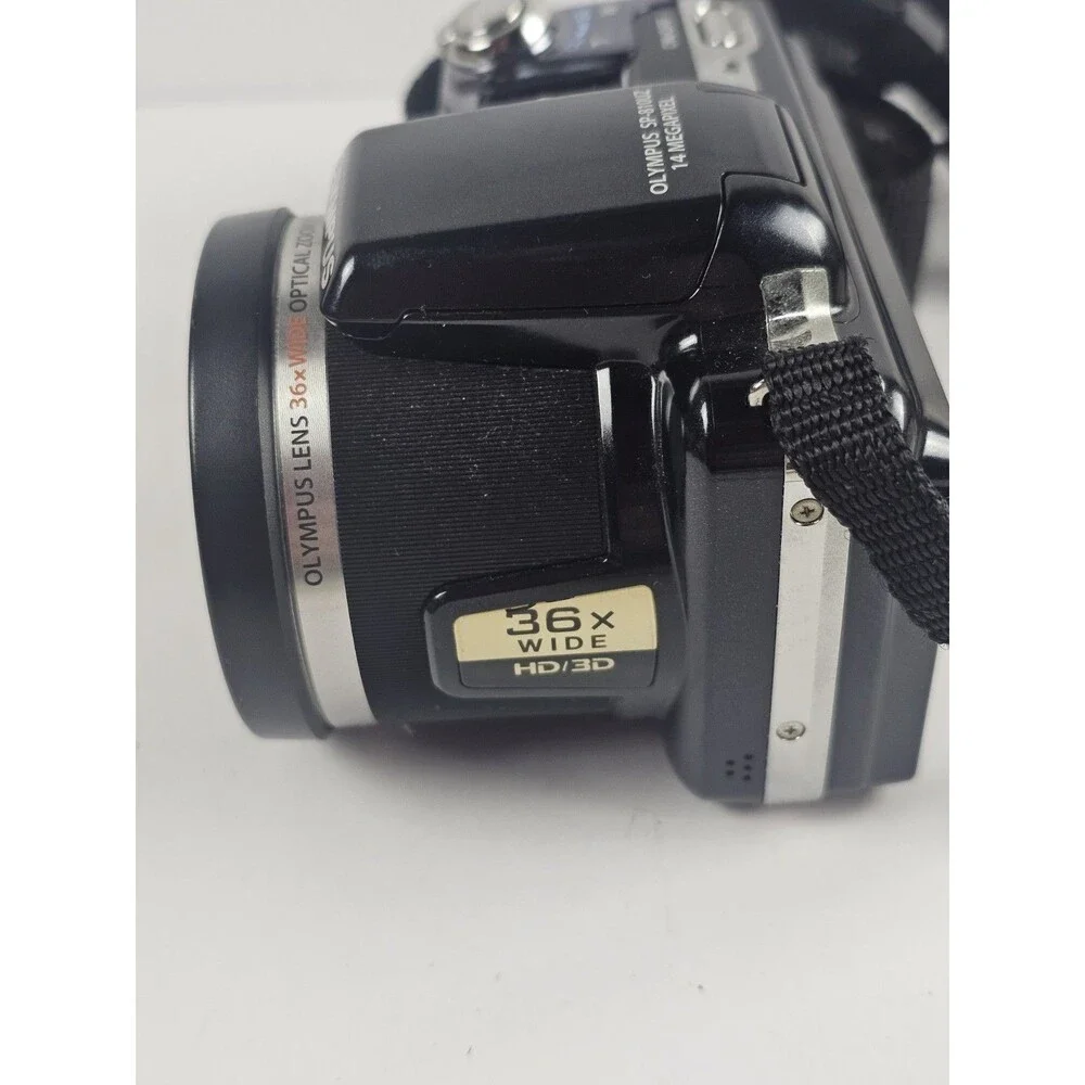 Olympus SP-810UZ 14.0MP Digital Bridge Camera 36x Optical Zoom Black